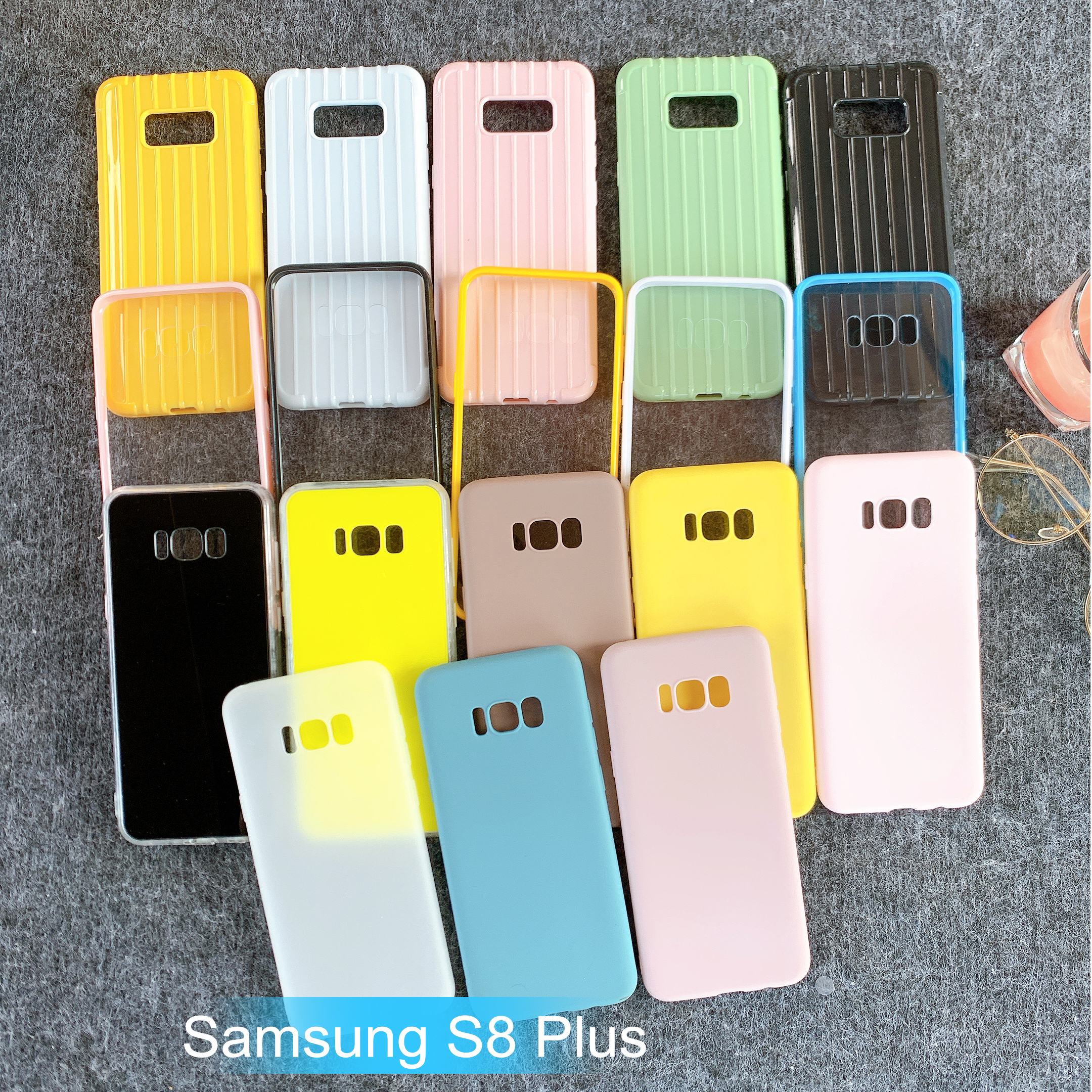 [Samsung S8 Plus] Ốp Lưng Điện Thoại Giá Rẻ Nhiều Màu