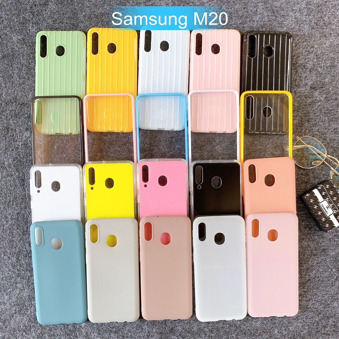 [Samsung M20] Ốp Lưng Điện Thoại Giá Rẻ Nhiều Màu