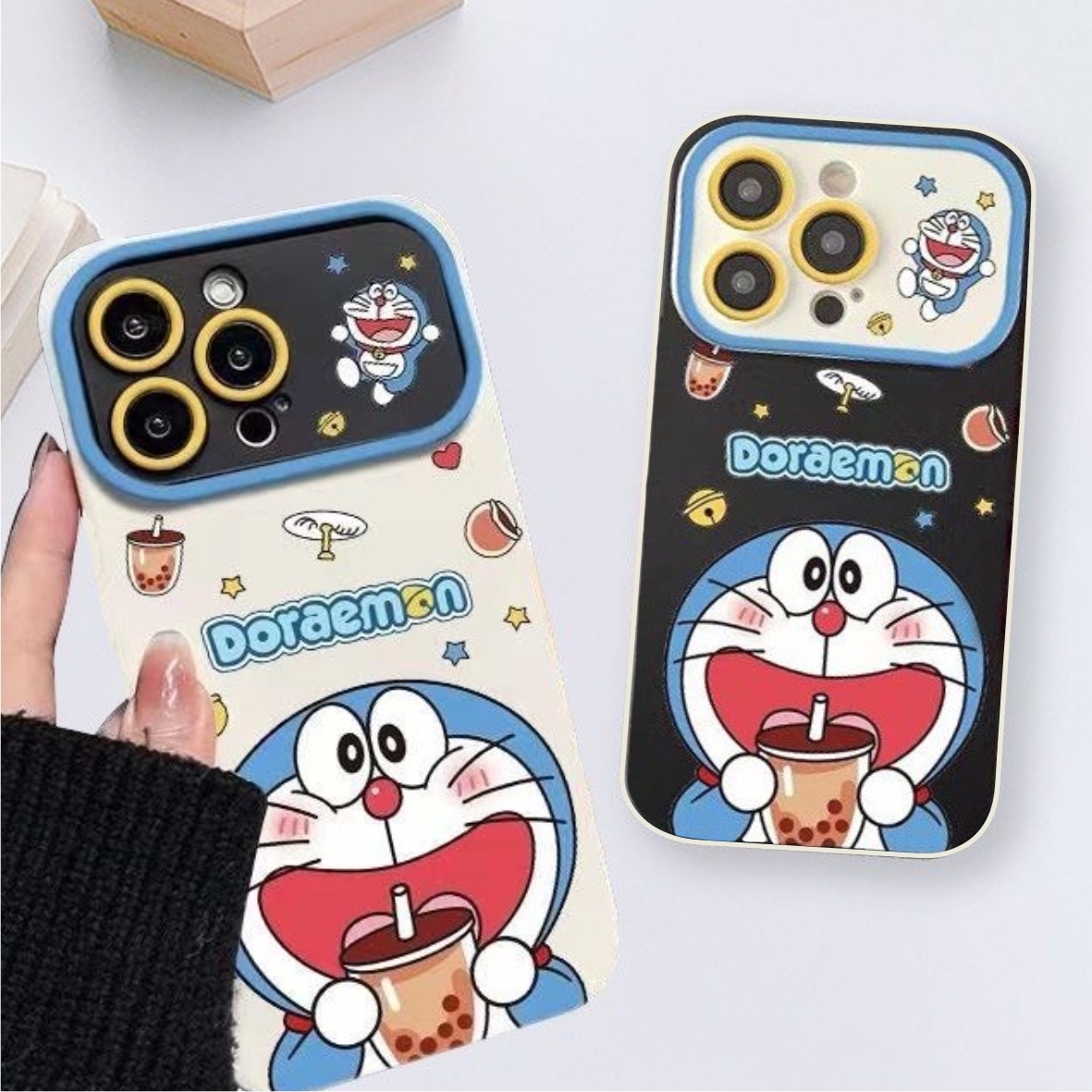 Ốp Lưng Khung Cửa Sổ Mẫu - Doraemon