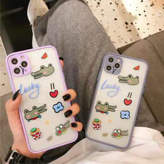 Ốp Lưng Nhám Chống Sock, Va Đập Bảo Vệ Camera Crocodile