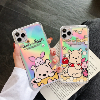 Ốp Lưng Silicon Chống Sốc Phản Quang Winnie The Pooh