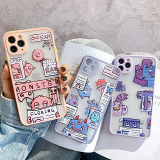 Ốp Lưng Nhám Chống Sock, Va Đập Bảo Vệ Camera Monster