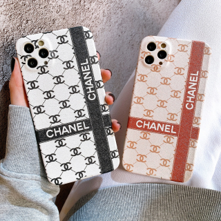 [ IPHONE ] Ốp Lưng Da IMD Full Viền Bảo Vệ Camera Chanel