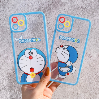 Ốp Lưng Silicon Chống Sốc Viền Nổi Doraemon I
