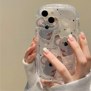 Ốp Lưng Bánh Mì Trong Suốt Mẫu  Koala