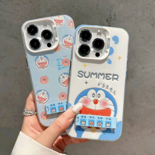 [ KÈM GIÁ ĐỠ ] Ốp Lưng IMD Chống Sốc - Doreamon Summer