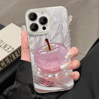 Ốp Lưng Lông Vũ Phản Quang - Apple