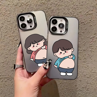 Ốp Lưng IMD Chống Sốc -  Big Belly Couple