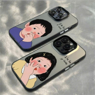 Ốp Lưng IMD Chống Sốc - Nose Picking Couple