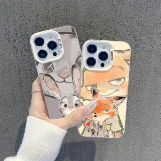 Ốp Lưng IMD Chống Sốc - Judy & Nick