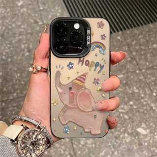Ốp Lưng IMD Chống Sốc - Happy elephant