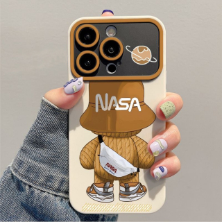Ốp Lưng Khung Cửa Sổ Mẫu - Bear Nasa