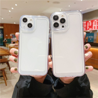 Ốp Lưng Silicon Trong Suốt Space Bảo Vệ Camera