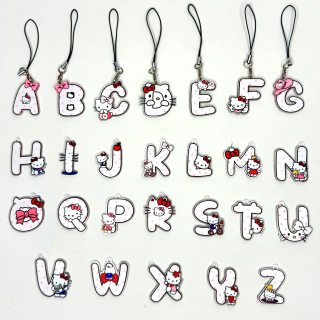 Dây Đeo Điện Thoại Mẫu - Kitty Alphabet !!!