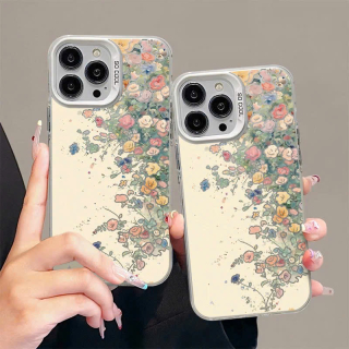 Ốp Lưng IMD Đổi Màu Laser - Flower Garden