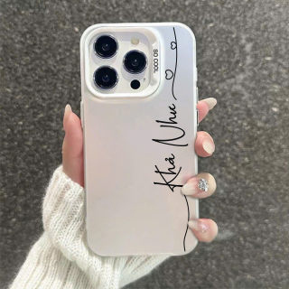 Ốp Lưng IMD Đổi Màu Laser - In Tên Theo Yêu Cầu